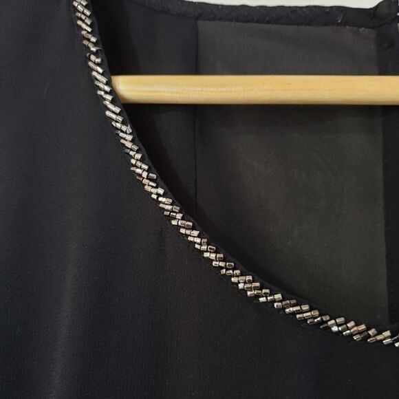 Only Sleeveless Fit & Flare Black LBD Size 6 Dress NWOT - Picture 9 of 10